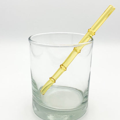 Surfside Sips Original “Tiki Bamboo” Glass Straw