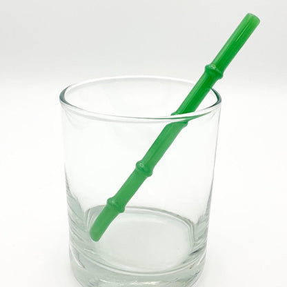 Surfside Sips Original “Tiki Bamboo” Glass Straw