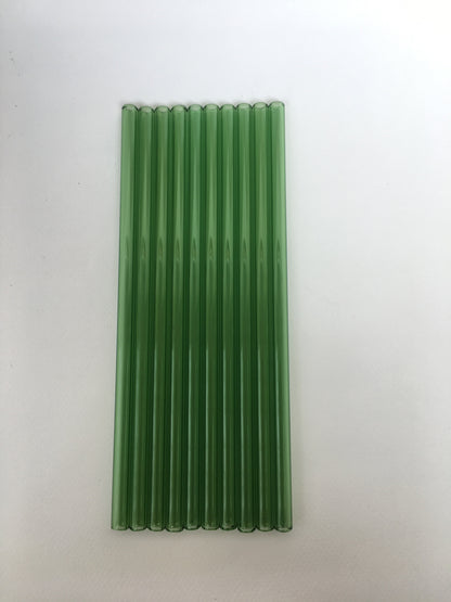 Surfside Sips Set of Ten Glass Straws