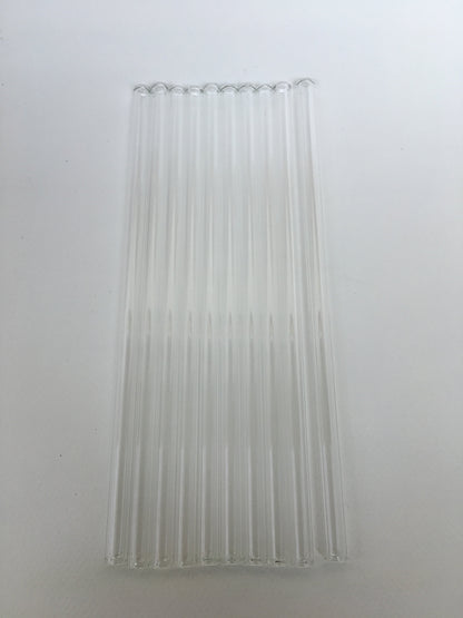 Surfside Sips Set of Ten Glass Straws