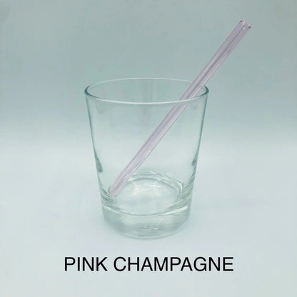 Surfside Sips 6" Glass Cocktail Straw