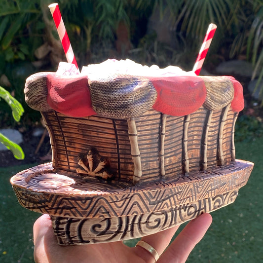 Tiki tOny's Skipper's Bote Tiki Mug - Ready to Ship! (FREE SHIPPING in U.S.)