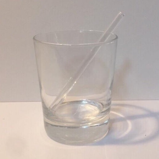 Surfside Sips 5" Petite Glass Straw