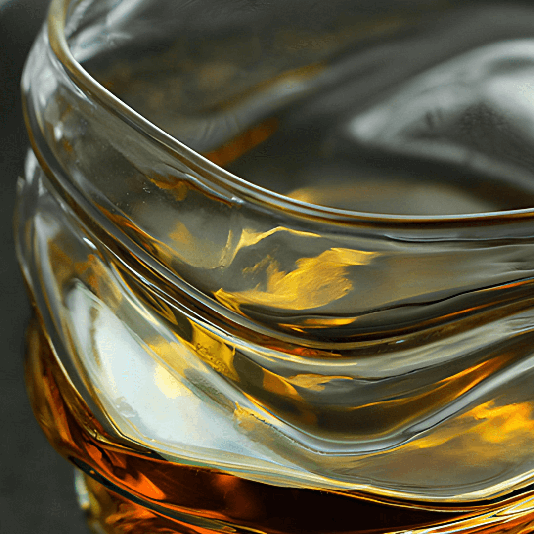 TsukiGlass Kai Japanese Crystal Whisky Glass