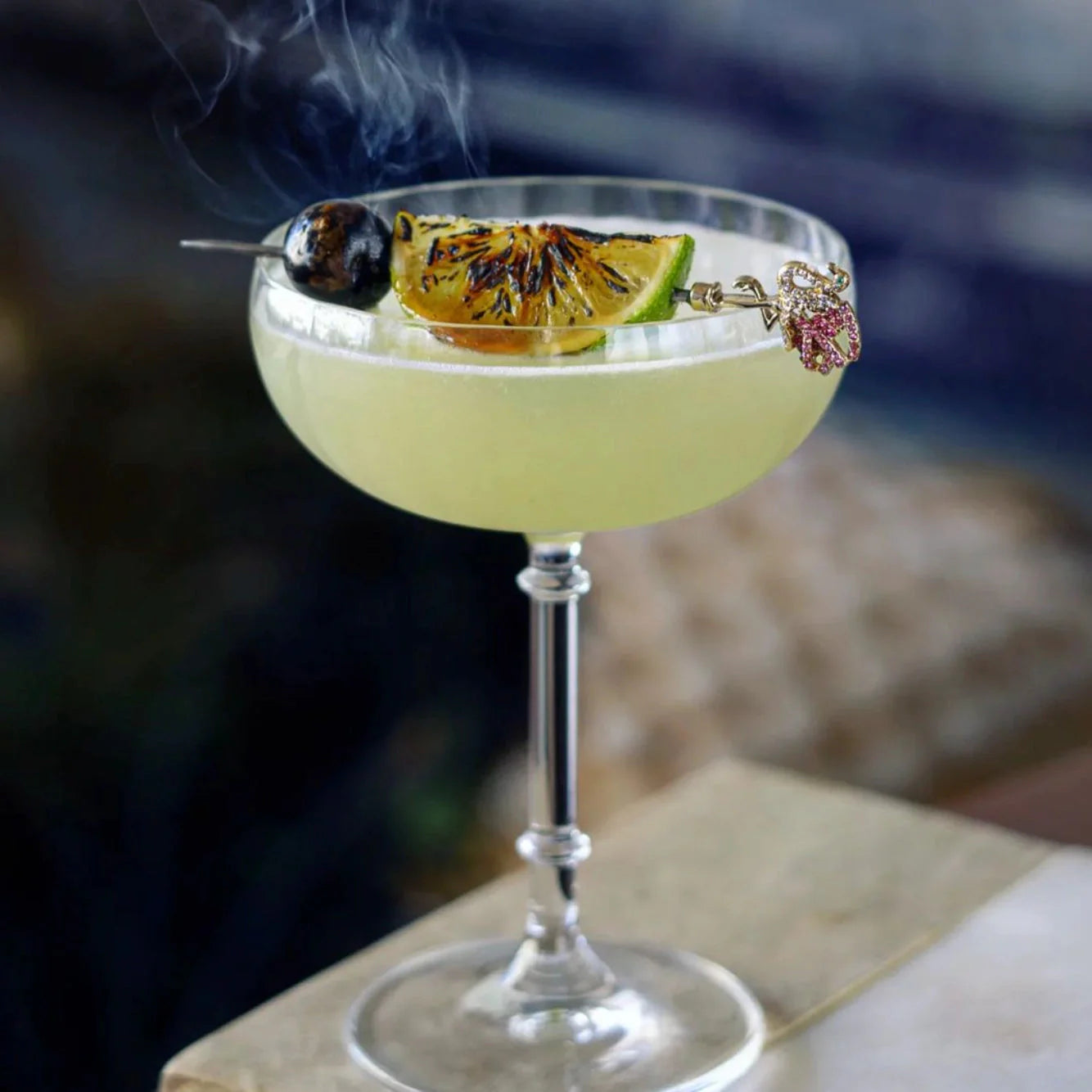 Tropical cocktail picks