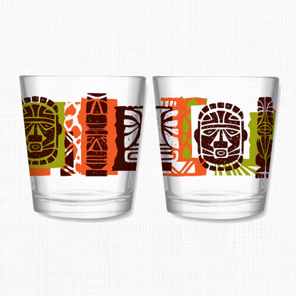 Witco Decor's 'Jungle Modern' Mai Tai Cocktail Glass (1) - Ready to Ship!