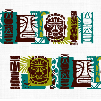 Witco Decor's 'Jungle Modern' Mai Tai Cocktail Glass (1) - Ready to Ship!