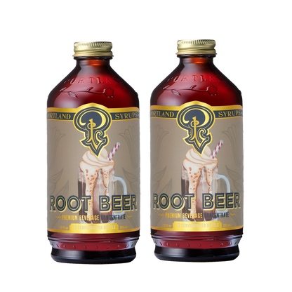 Portland Syrups Genuine Root Beer Syrup two-pack