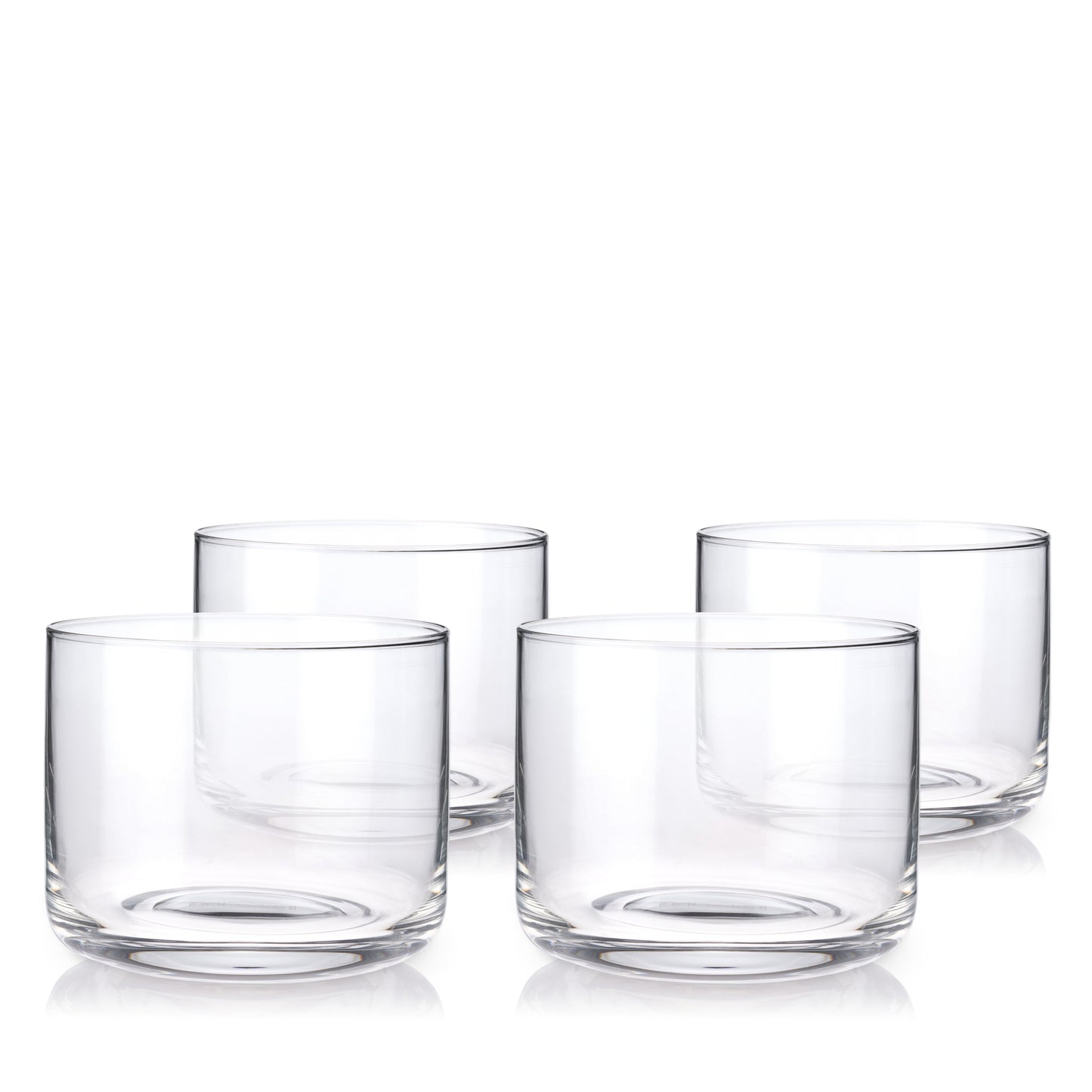 Viski Raye Crystal Negroni Glasses Set of 4