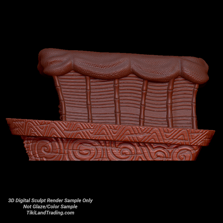 Tiki tOny's Skipper's Bote Tiki Mug - Ready to Ship! (FREE SHIPPING in U.S.)