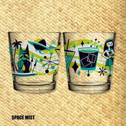 Jeff Granito's 'Cosmic Cocktails' Mai Tai Cocktail Glass (1) - Ready to Ship!